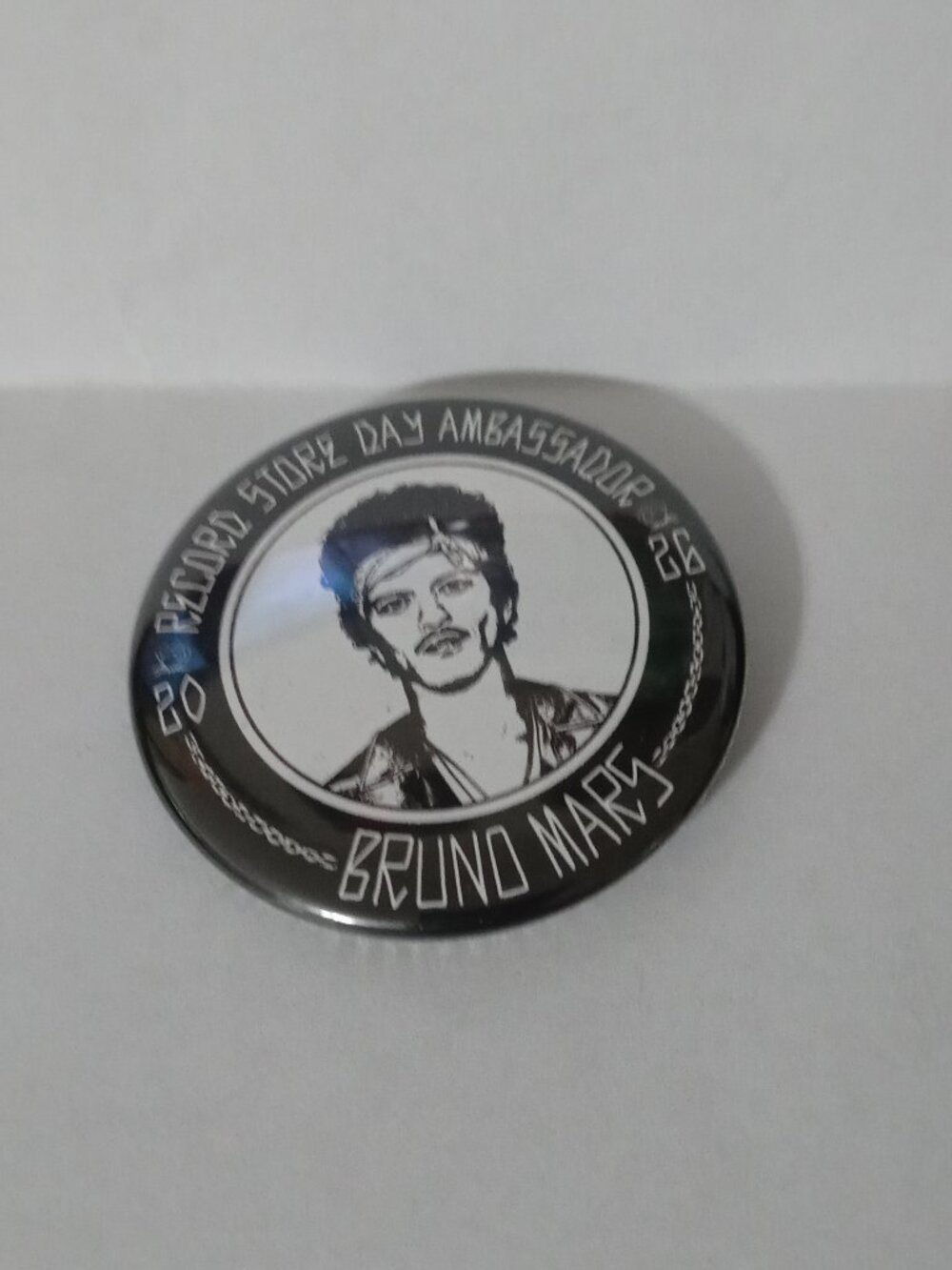 Bruno Mars Record Store Day 2026 Ambassador Pin